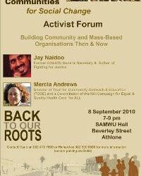 Event: Communities For Social Change