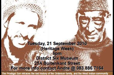 AIDC Film Society – Cape Town Launch of “The Prodigal Son”