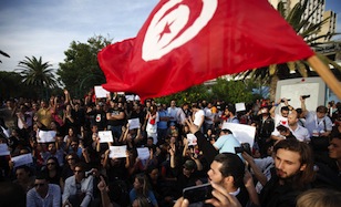Flames of turmoil in Tunisia| by Fathi Chamki