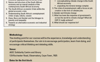 AIDC Training Courses 2016