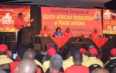 Crossing the divide: Saftu’s Challenge